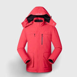 Veste chauffante unisex rouge veste chauffante Vêtement-chauffant.com 