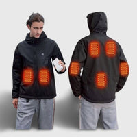 Veste chauffante électrique légère noir Vêtement-chauffant.com Noir XXXL 